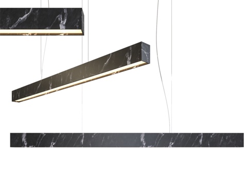  Zumi U 石材吊灯3d模型 