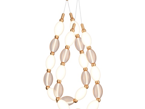  吊灯精选 4559-2PC3d模型 