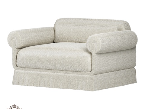  (OM) Adele扶手椅 Romano Home3d模型 