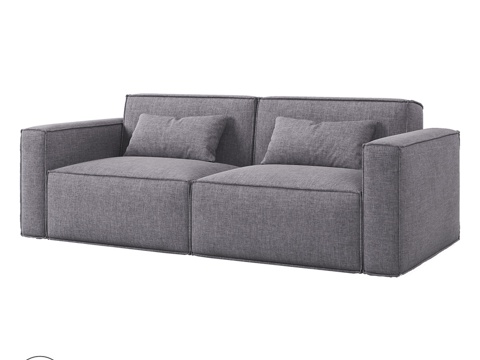  OM沙发LOFT带接缝0073d模型 