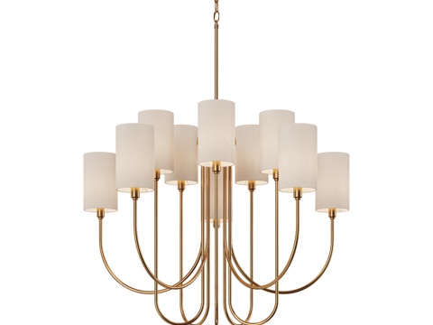  60164 10 吊灯 镍 Smart3d模型 