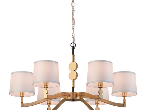  吊灯最爱 2624-6P3d模型 