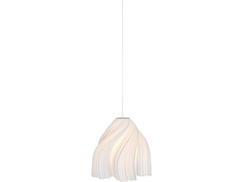  40076 1 吊灯 白色3d模型 