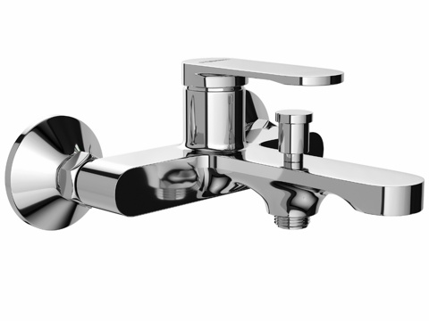  OM 带淋浴功能的浴缸龙头 STWORKI Nottwil3d模型 