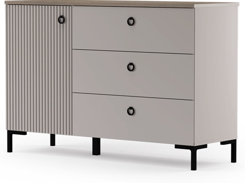 带单门与抽屉的齐玛柜（W3d模型