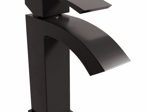  ABBER瀑布式水龙头AF86103d模型 