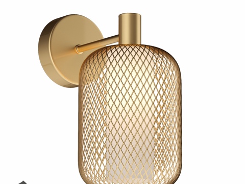  壁灯4603-1W3d模型 