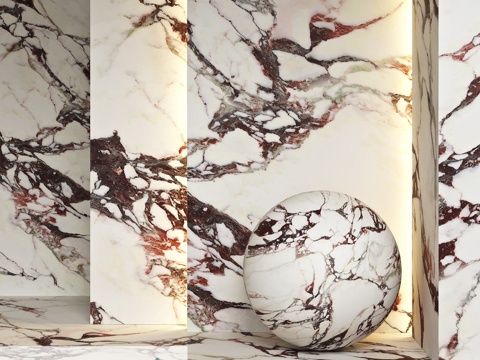  TechGres大尺寸陶瓷板 ARABESCATO VI3d模型 