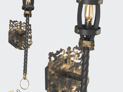  壁灯 RS152 1BA Agnes3d模型 