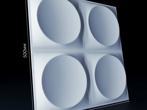  石膏3D面板 弗玛3d模型 