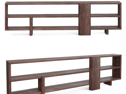  Egg Collective - Landry 书柜3d模型 