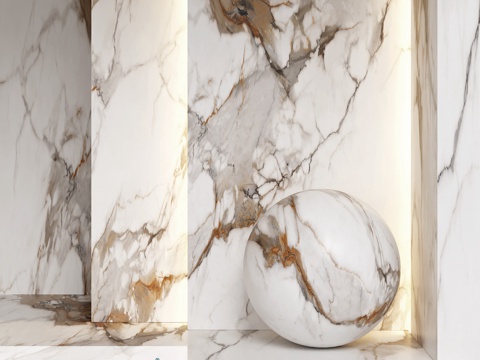  TechGres大尺寸陶瓷板 CALACATTA SUP3d模型 