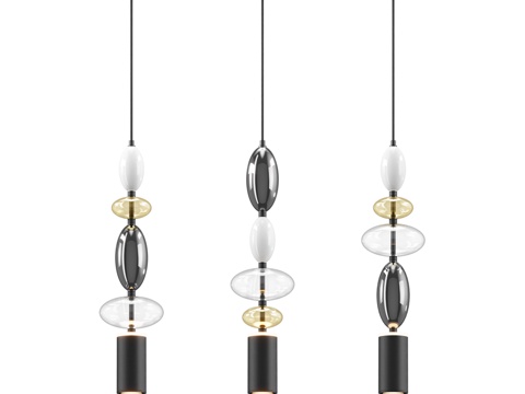  吊灯 Monochrome3d模型 