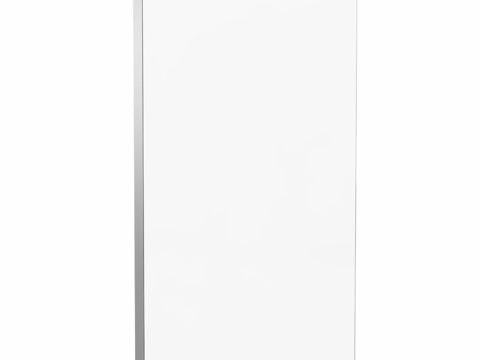  OM淋浴隔断DIWO Eagle 100厘米，哑光铬3d模型 