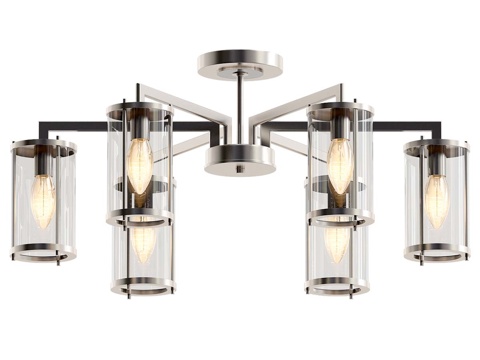  OM天花板吊灯 Stilfort 花瓶系列3d模型 