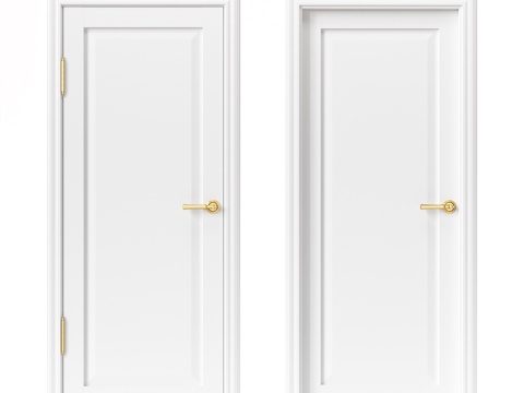  Uberture门。新古典系列3d模型 