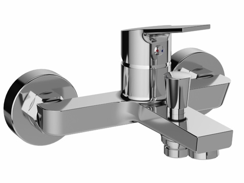  OM Bath mixers with shower STW3d模型 