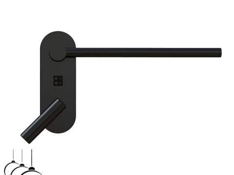  OM Inodesign Botolf Black 44.43d模型 