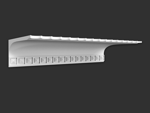  装饰性檐口 SK267N (套装)3d模型 