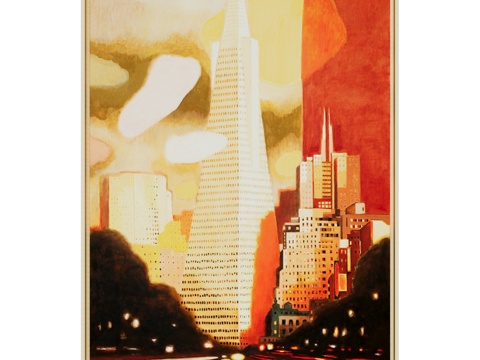  SMART GALLERY OM绘画系列《都市阳光》3d模型 