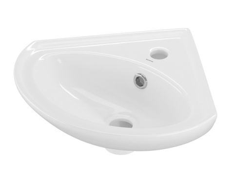  OM SANITA FAN 角形洗脸盆3d模型 