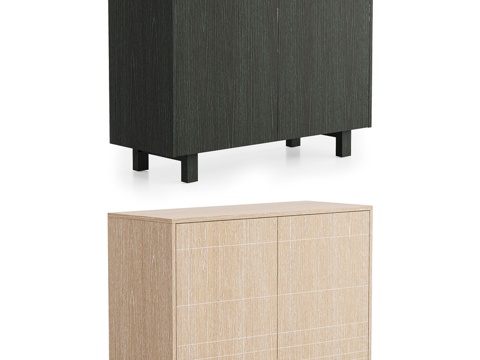  OM tioTeo巴腾系列抽屉柜23d模型 