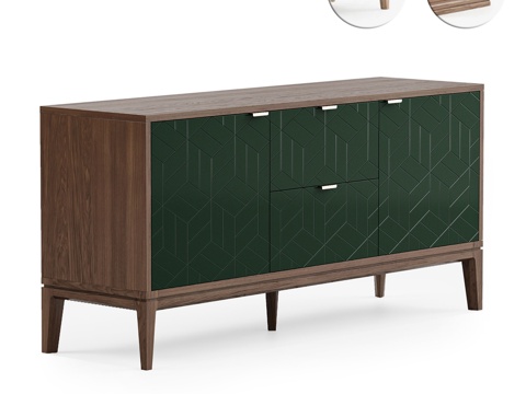  OM THE-IDEA 电视柜 TL043 - TLD0433d模型 