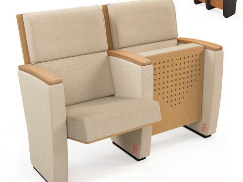  Furnitrade剧院座椅 Vitrus3d模型 