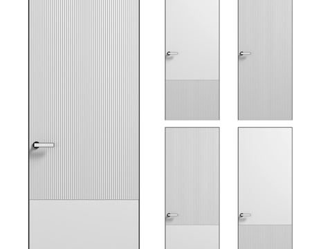  Volhovec VELVET系列门3d模型 