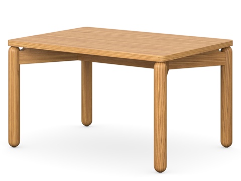  萨加咖啡桌，50x70厘米纬度款3d模型 