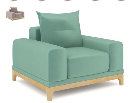  扶手椅弗罗斯特新款 (Frost New)3d模型 