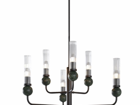  OM灯泡款，黑色，透明款3d模型 