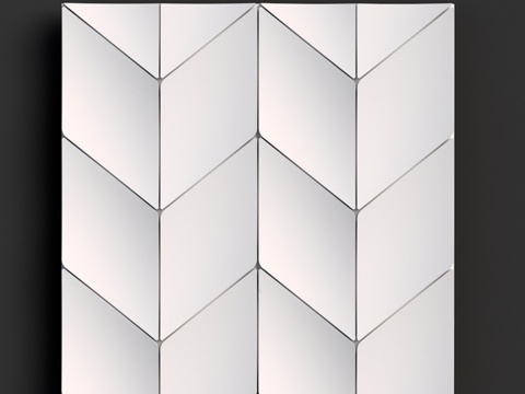  面板114 (600x600x26)3d模型 