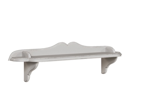  OM经典风格壁架3d模型 