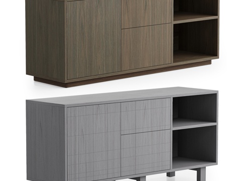  OM tioTeo 电视架 Batten 43d模型3d模型 