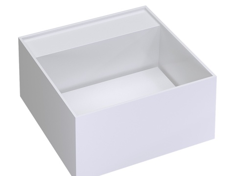  水槽 ARMONIA SQUARE TOP 023d模型 