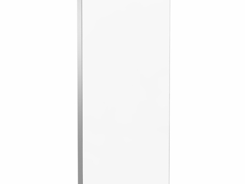  OM 淋浴隔断 DIWO Eagle 80 厘米，哑光铬3d模型 