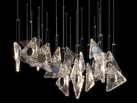  Vargov®设计照明构图 - LC04803d模型 