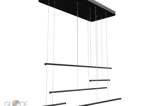  GLODE Careny 三头吊灯3d模型 