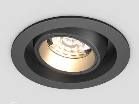  OM灯具 MS-VORTEX-BUILT-R110-20W3d模型 