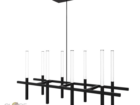  GLODE AcrilFork双灯3d模型 