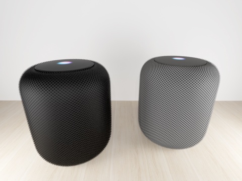  现代音响 智能音响 蓝牙音响3d模型 