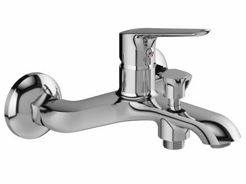  OM 浴室混合龙头带淋浴 STWORKI Helsingbo3d模型 