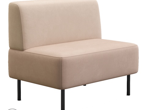  OM沙发EMILIA 100CM HoReCa3d模型 