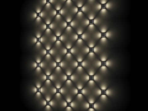  墙面装饰组合套装静态四重奏3d模型 