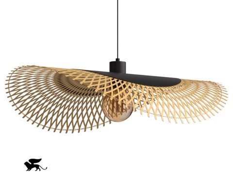  ARTE灯具OM A7063SP-1BK3d模型 