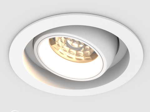  OM灯具 MS-VORTEX-BUILT-R135-30W3d模型 