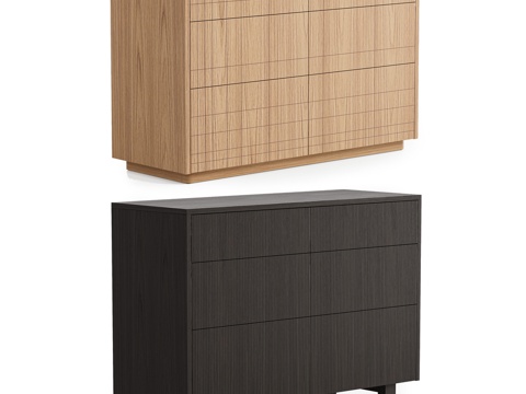  OM tioTeo 抽屉柜 Batten 43d模型 