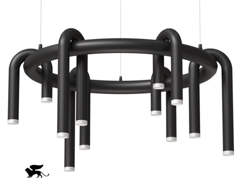  ARTE灯具 OM A3258LM-30BK3d模型 