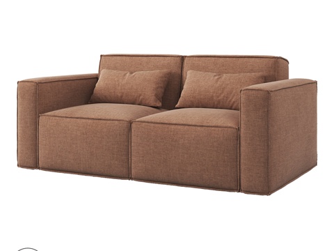  OM沙发LOFT带接缝0043d模型 